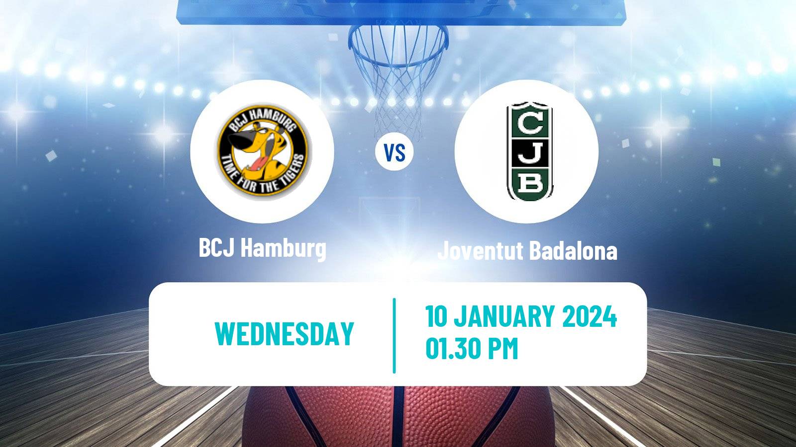 Basketball Eurocup BCJ Hamburg - Joventut Badalona