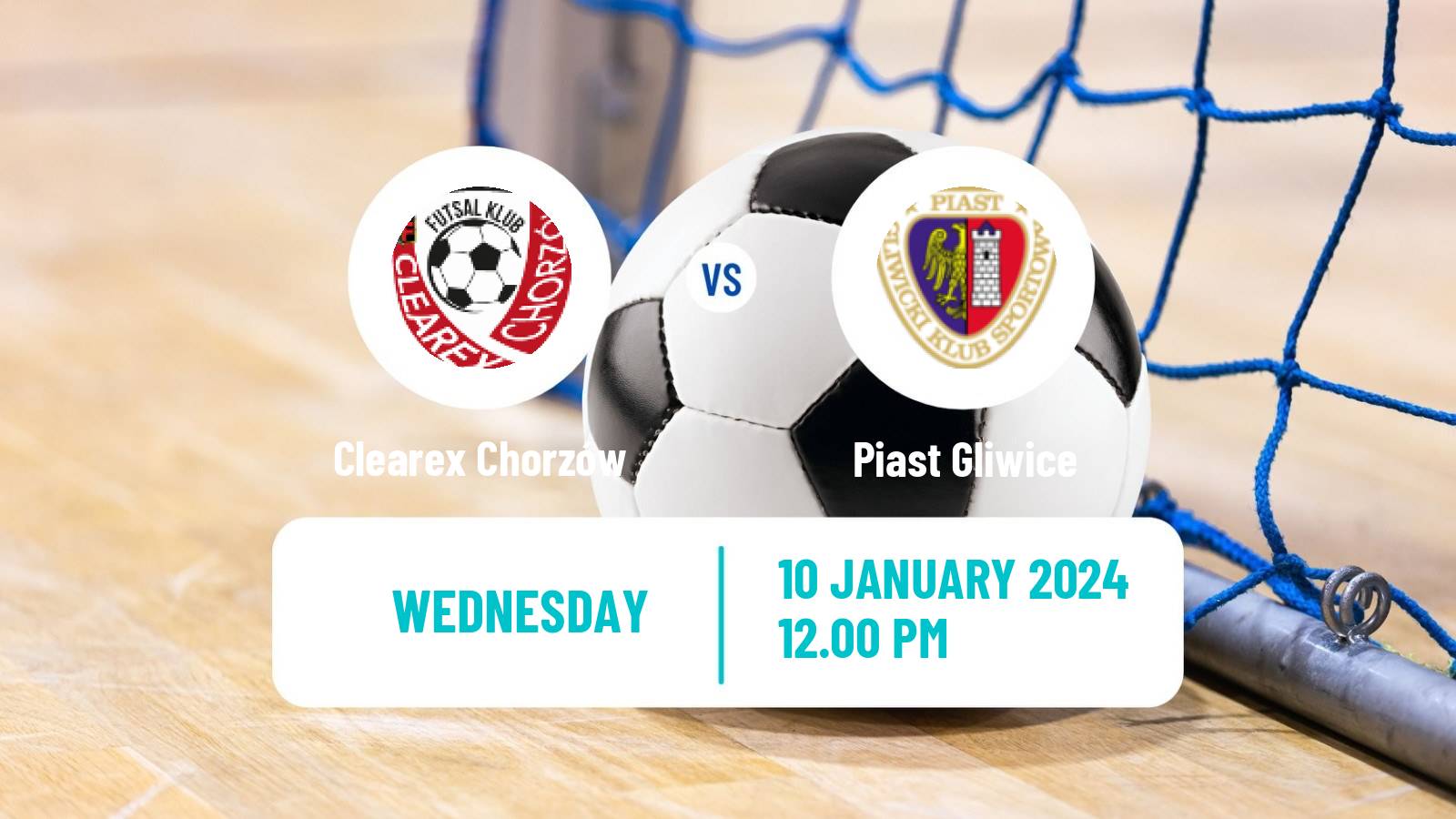 Futsal Polish Ekstraklasa Futsal Clearex Chorzów - Piast Gliwice