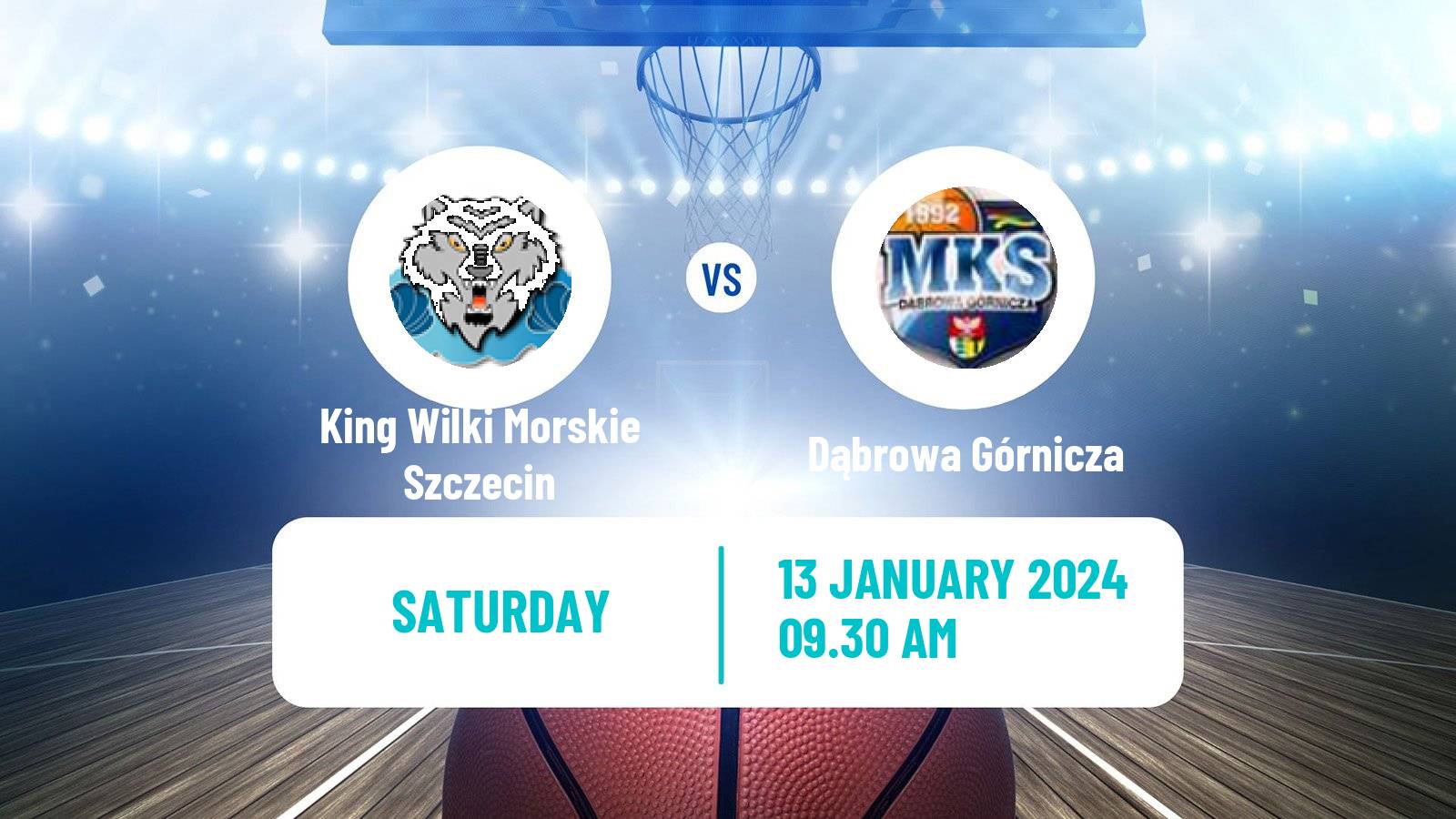 Basketball Polish Basket Liga King Wilki Morskie Szczecin - Dąbrowa Górnicza