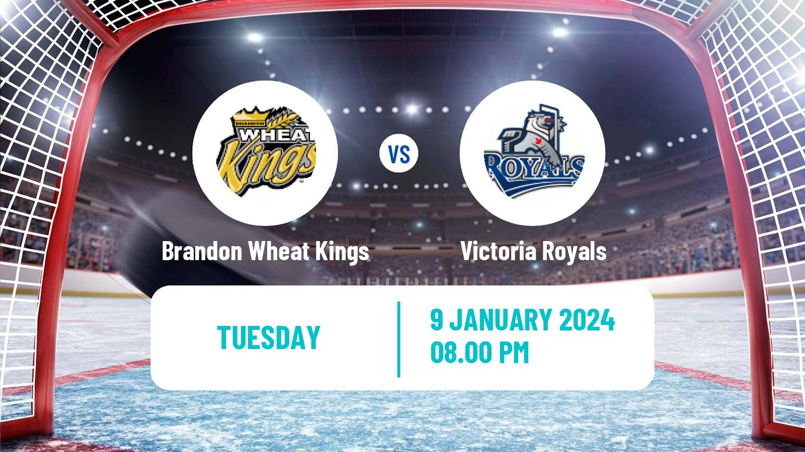 Hockey WHL Brandon Wheat Kings - Victoria Royals