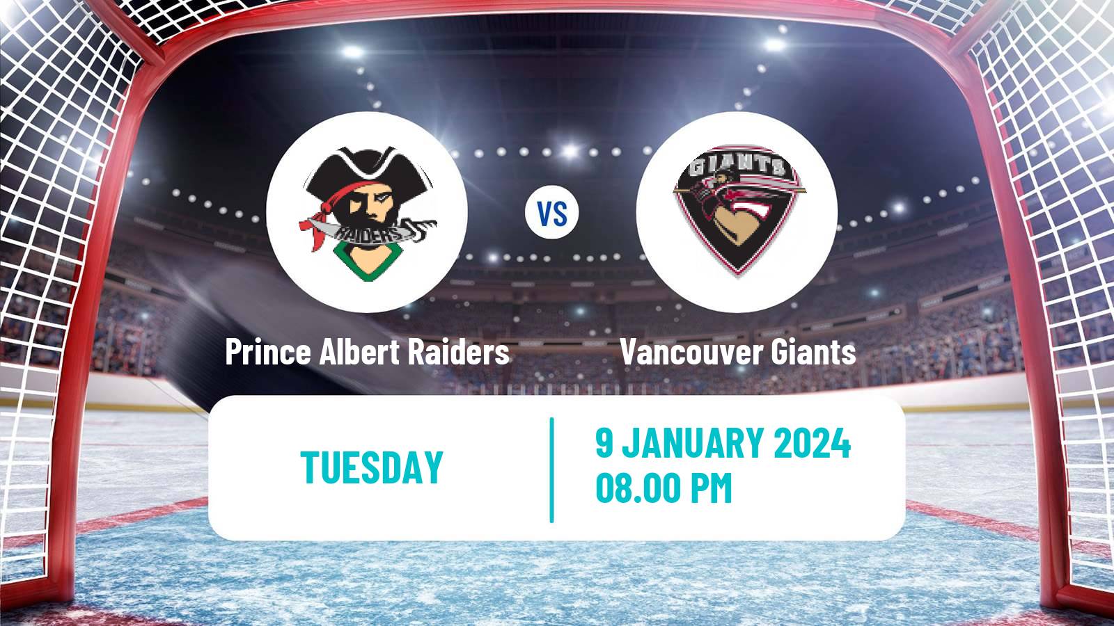 Hockey WHL Prince Albert Raiders - Vancouver Giants