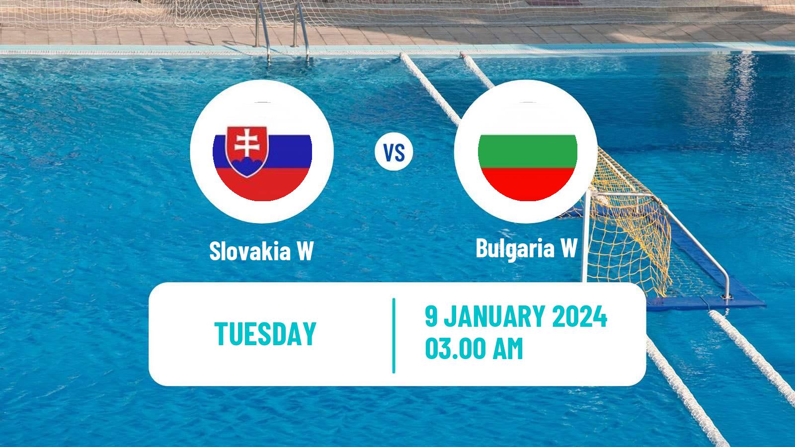Water polo European Championship Water Polo Women Slovakia W - Bulgaria W