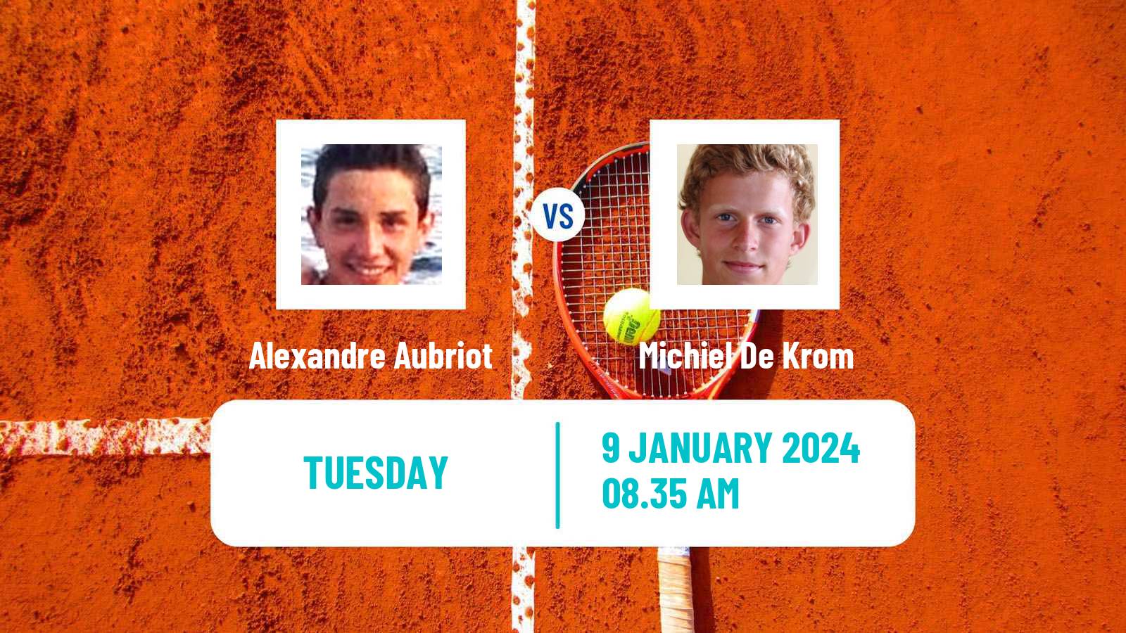 Tennis ITF M15 Manacor Men 2024 Alexandre Aubriot - Michiel De Krom