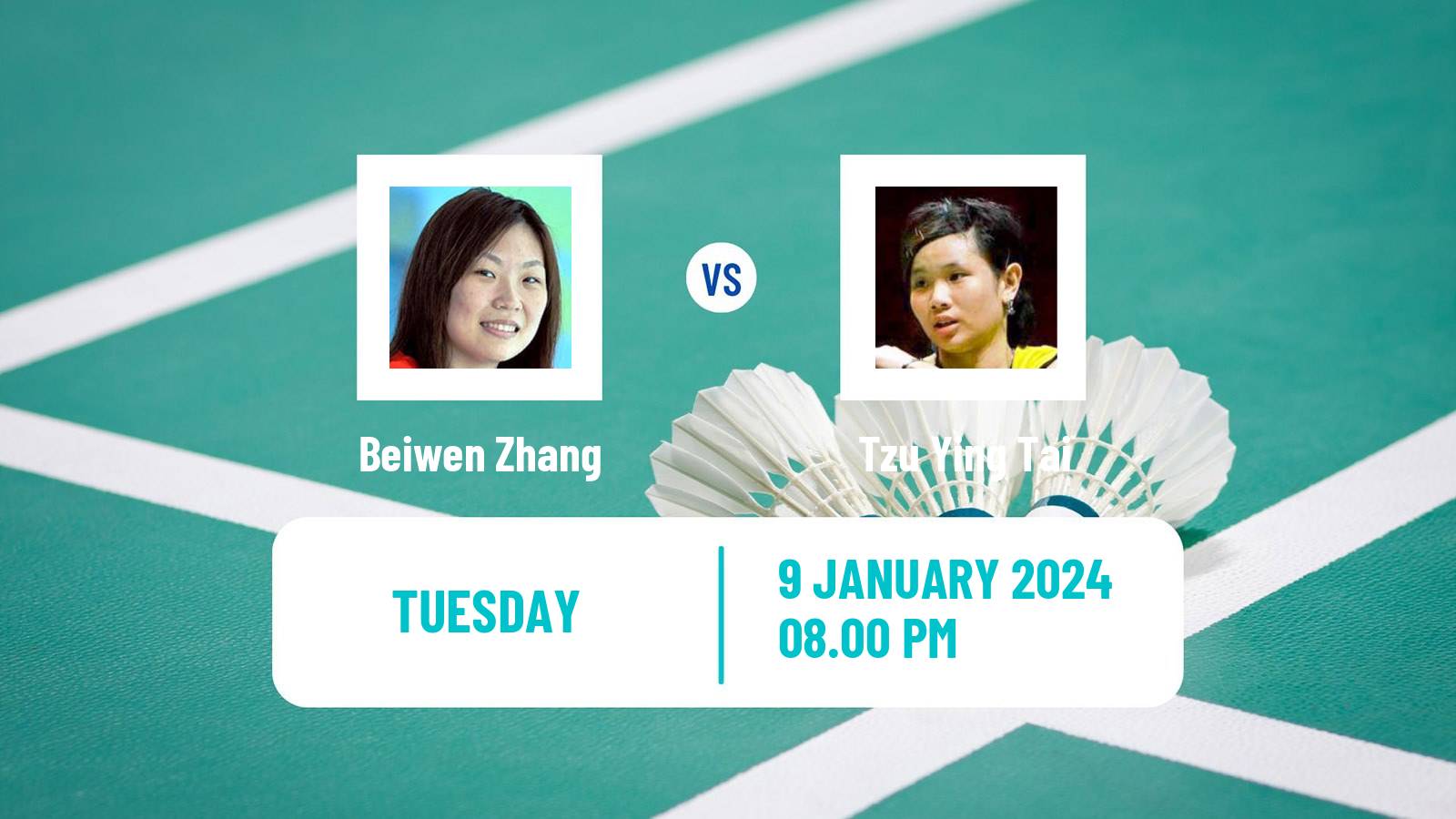 Badminton BWF World Tour Malaysia Open Women Beiwen Zhang - Tzu Ying Tai