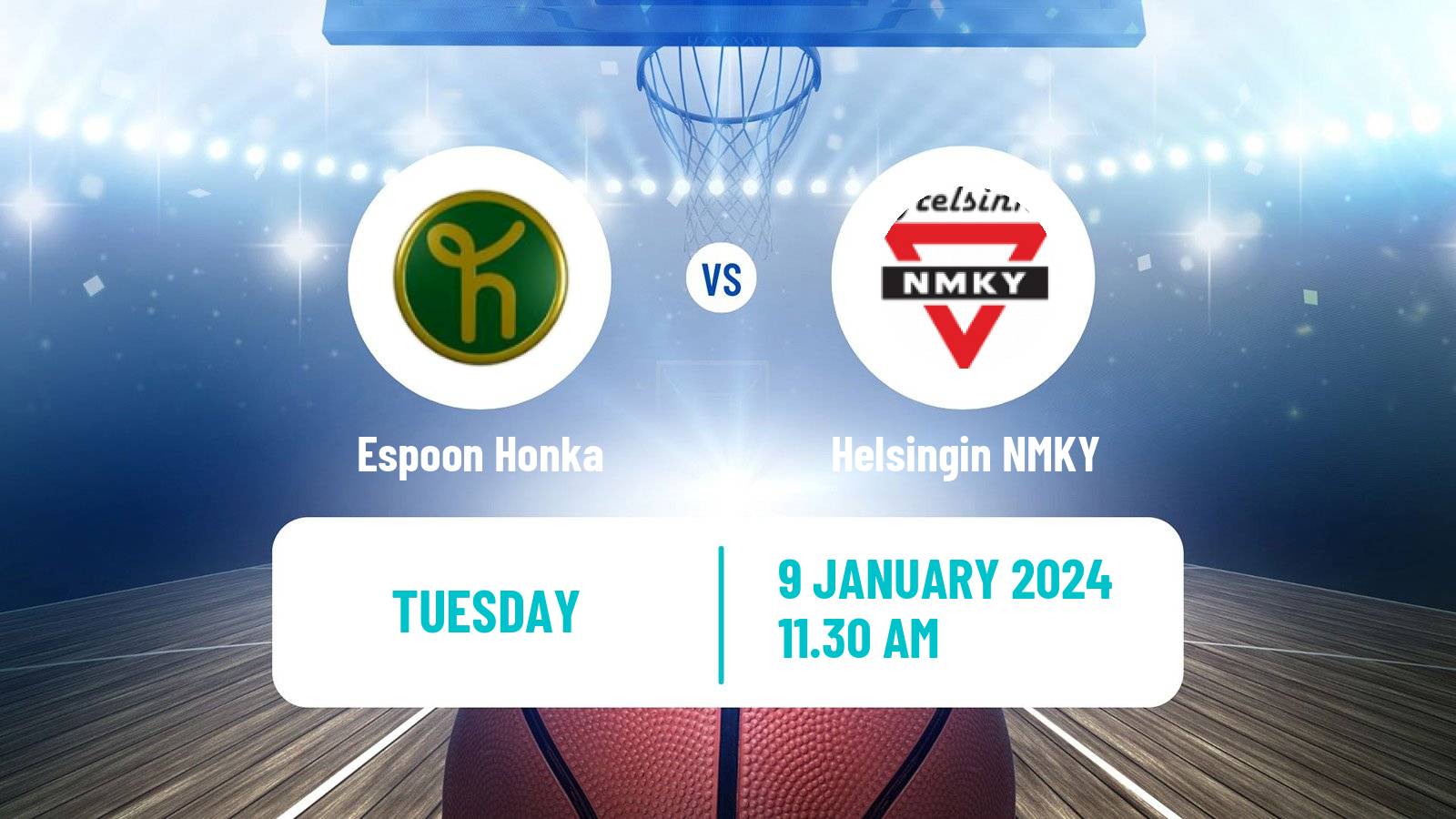 Basketball Finnish I Divisioona A Basketball Espoon Honka - Helsingin NMKY