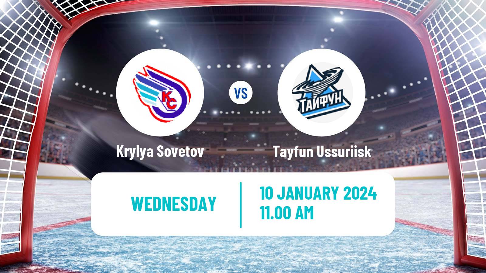 Hockey MHL Krylya Sovetov - Tayfun Ussuriisk