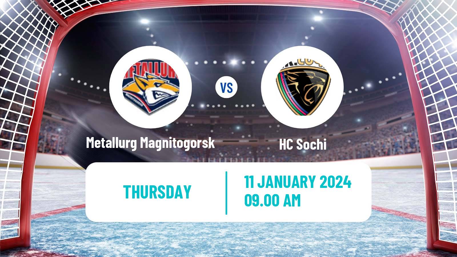 Hockey KHL Metallurg Magnitogorsk - Sochi