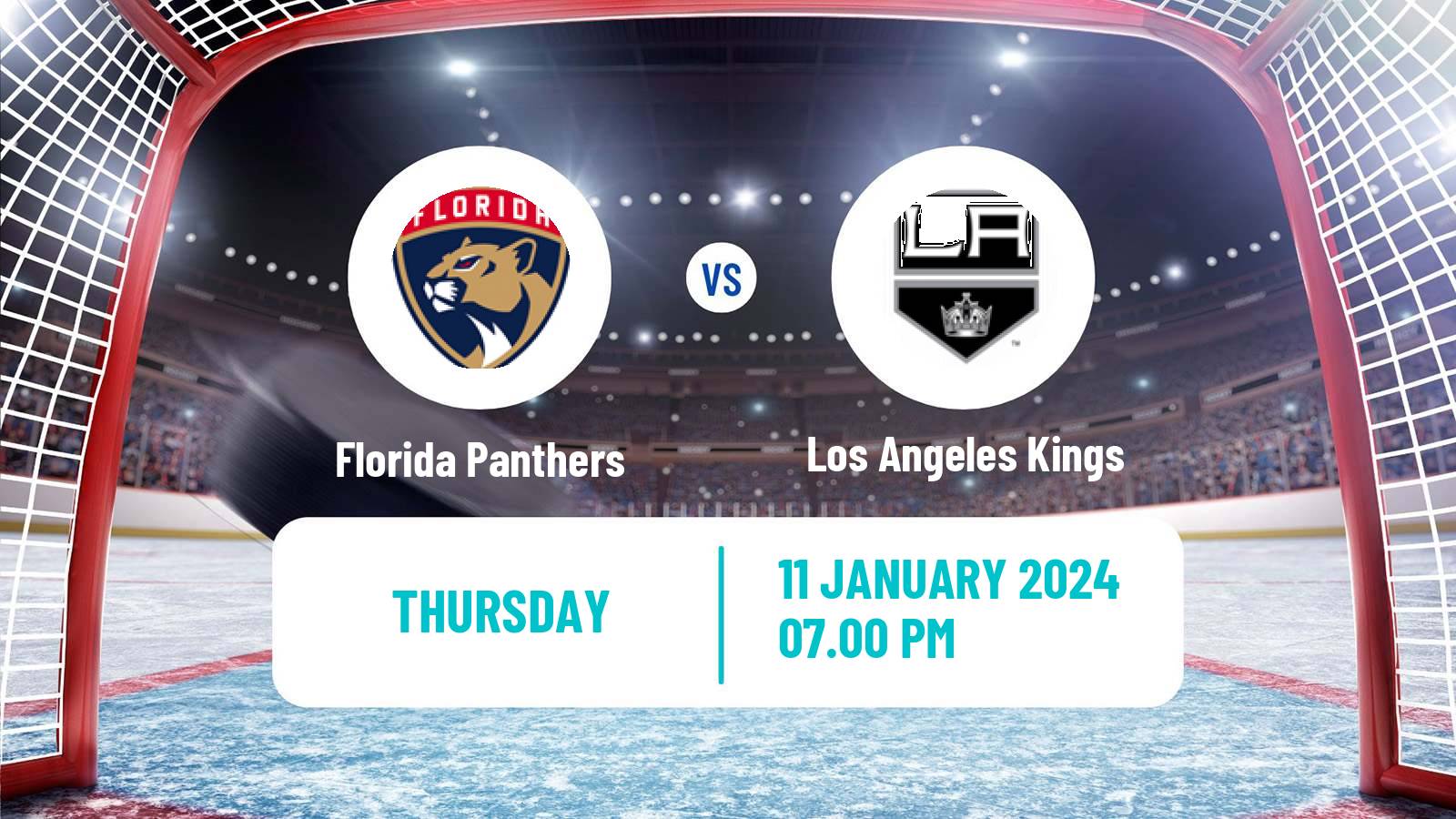 Hockey NHL Florida Panthers - Los Angeles Kings