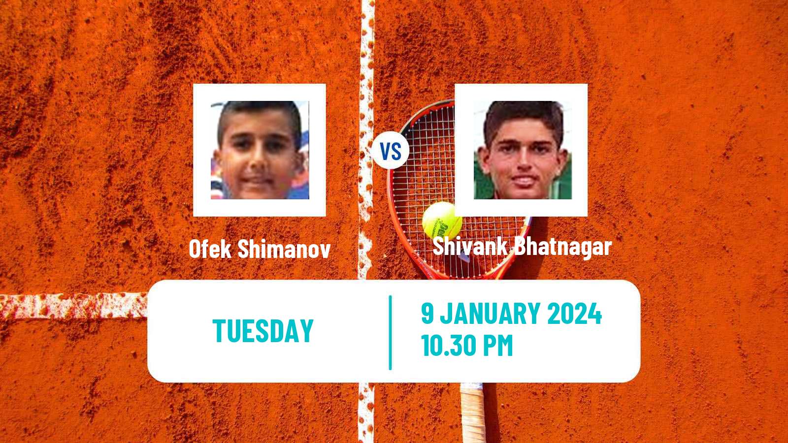 Tennis ITF M25 Mandya Men Ofek Shimanov - Shivank Bhatnagar