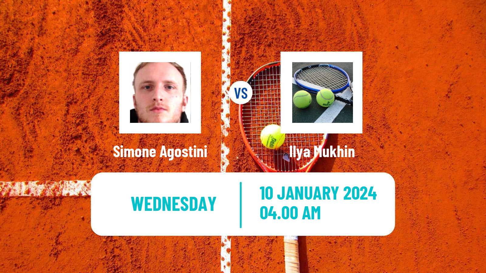 Tennis ITF M15 Kish Island 2 Men Simone Agostini - Ilya Mukhin