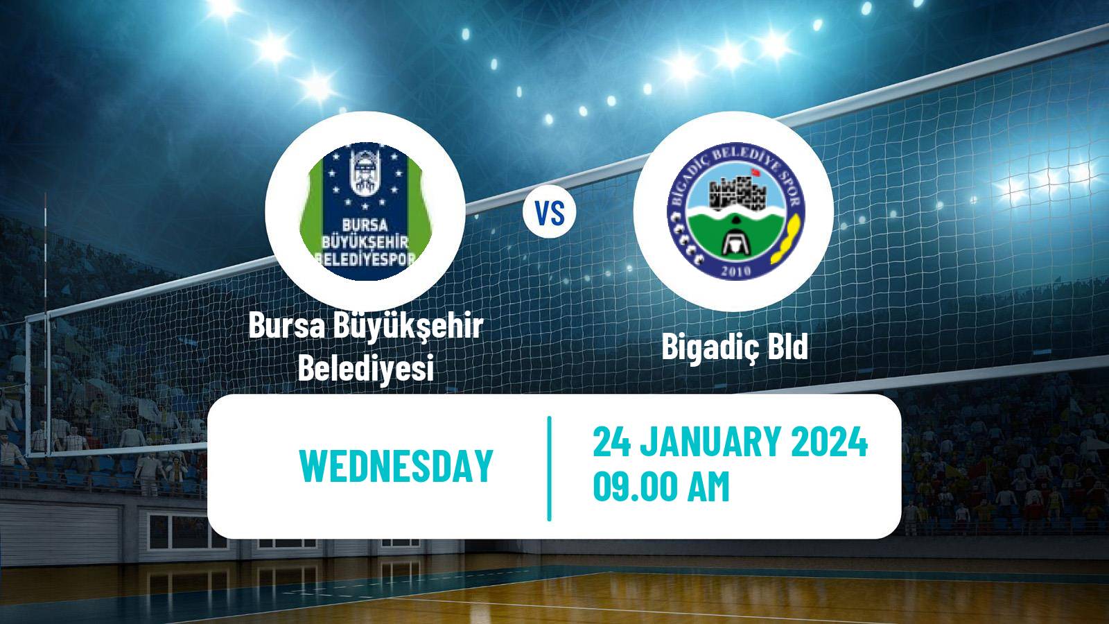 Volleyball Turkish Efeler Ligi Volleyball Bursa Büyükşehir Belediyesi - Bigadiç Bld