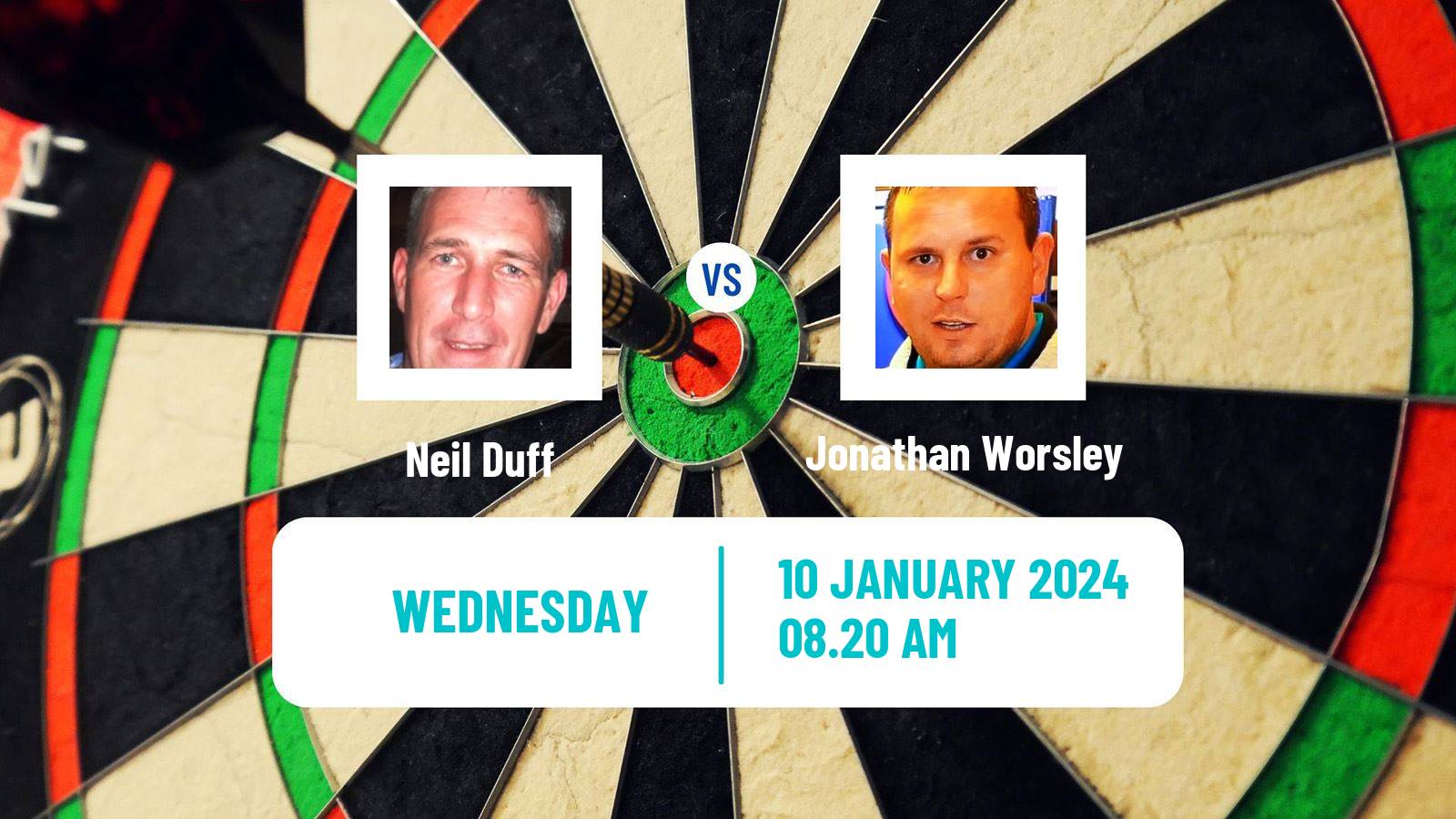 Darts Modus Super Series Neil Duff - Jonathan Worsley