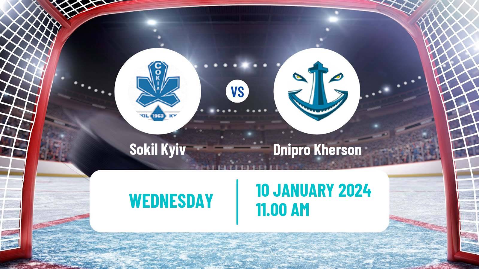 Hockey Ukrainian UHL Sokil Kyiv - Dnipro Kherson