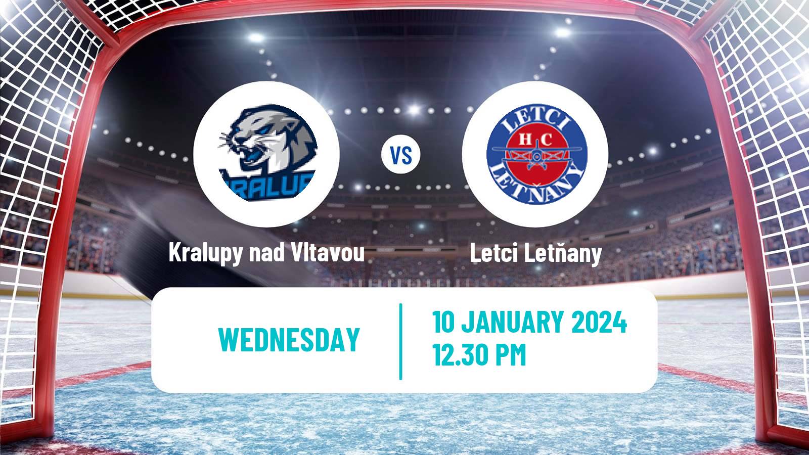 Hockey Czech 2 Liga Hockey West Kralupy nad Vltavou - Letci Letňany