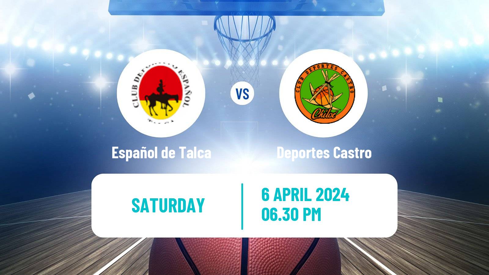 Basketball Chilean LNB Español de Talca - Deportes Castro
