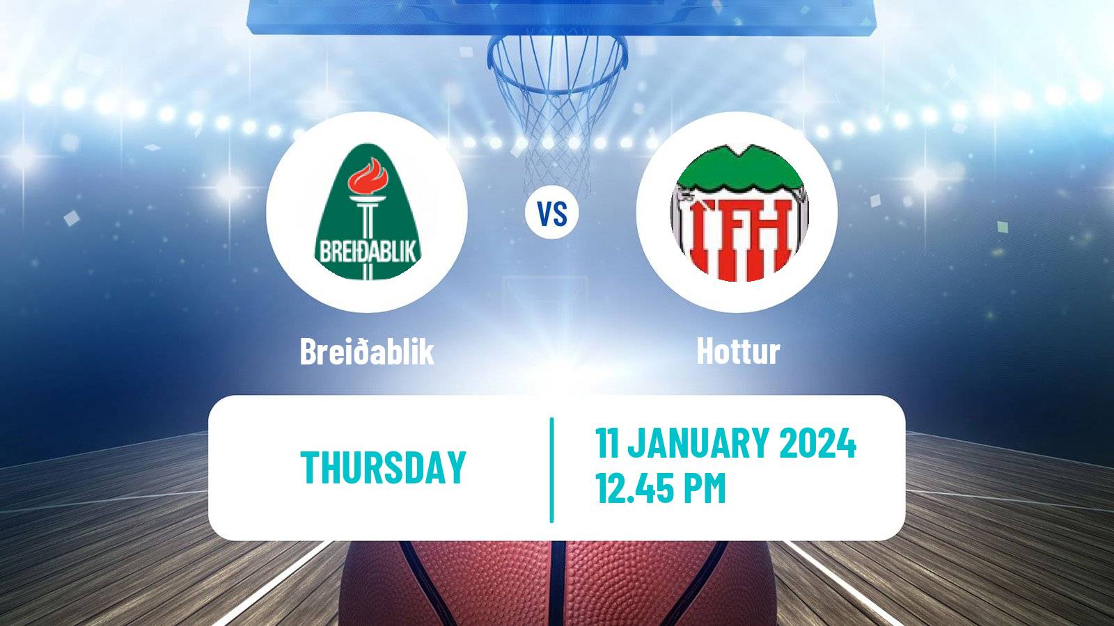 Basketball Icelandic Premier League Basketball Breiðablik - Hottur