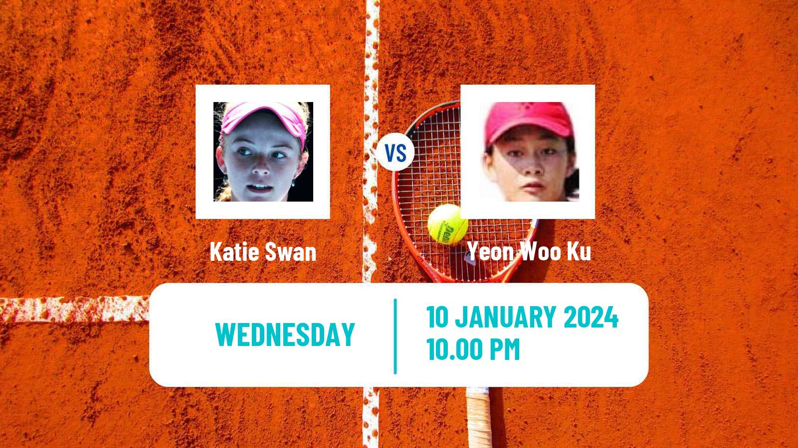 Tennis ITF W50 Nonthaburi 2 Women Katie Swan - Yeon Woo Ku