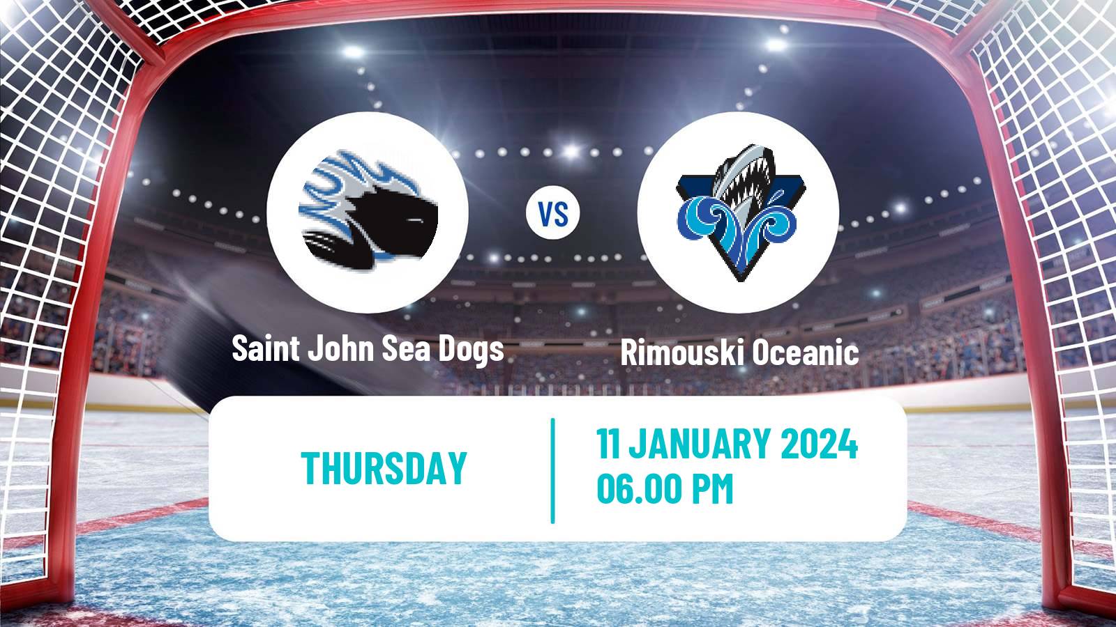 Hockey QMJHL Saint John Sea Dogs - Rimouski Oceanic