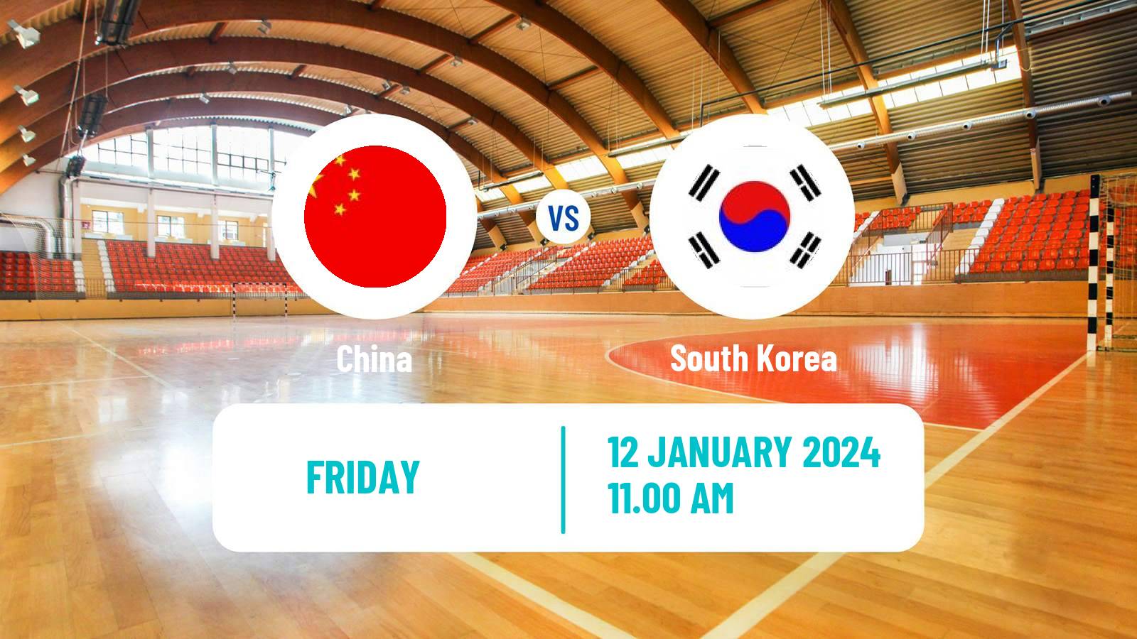 Handball Asian Championship Handball China - South Korea