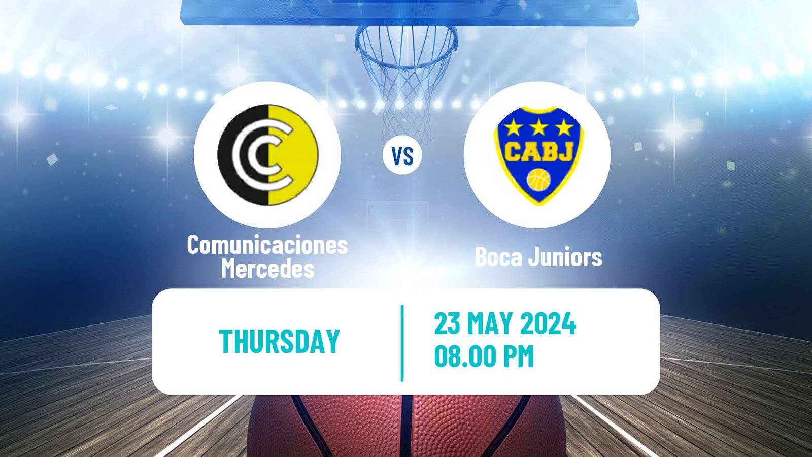 Basketball Argentinian LNB Comunicaciones Mercedes - Boca Juniors