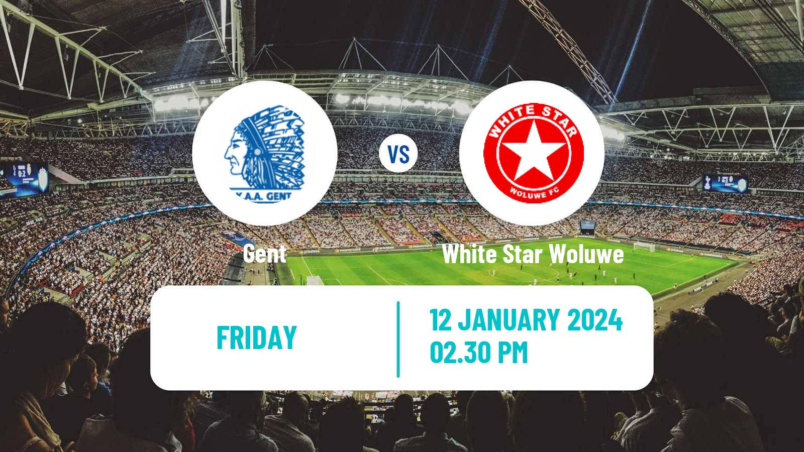 Soccer Belgian Super League Women Gent - White Star Woluwe