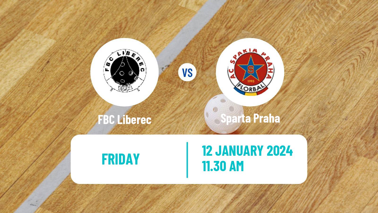 Floorball Czech Superliga Floorball FBC Liberec - Sparta Praha