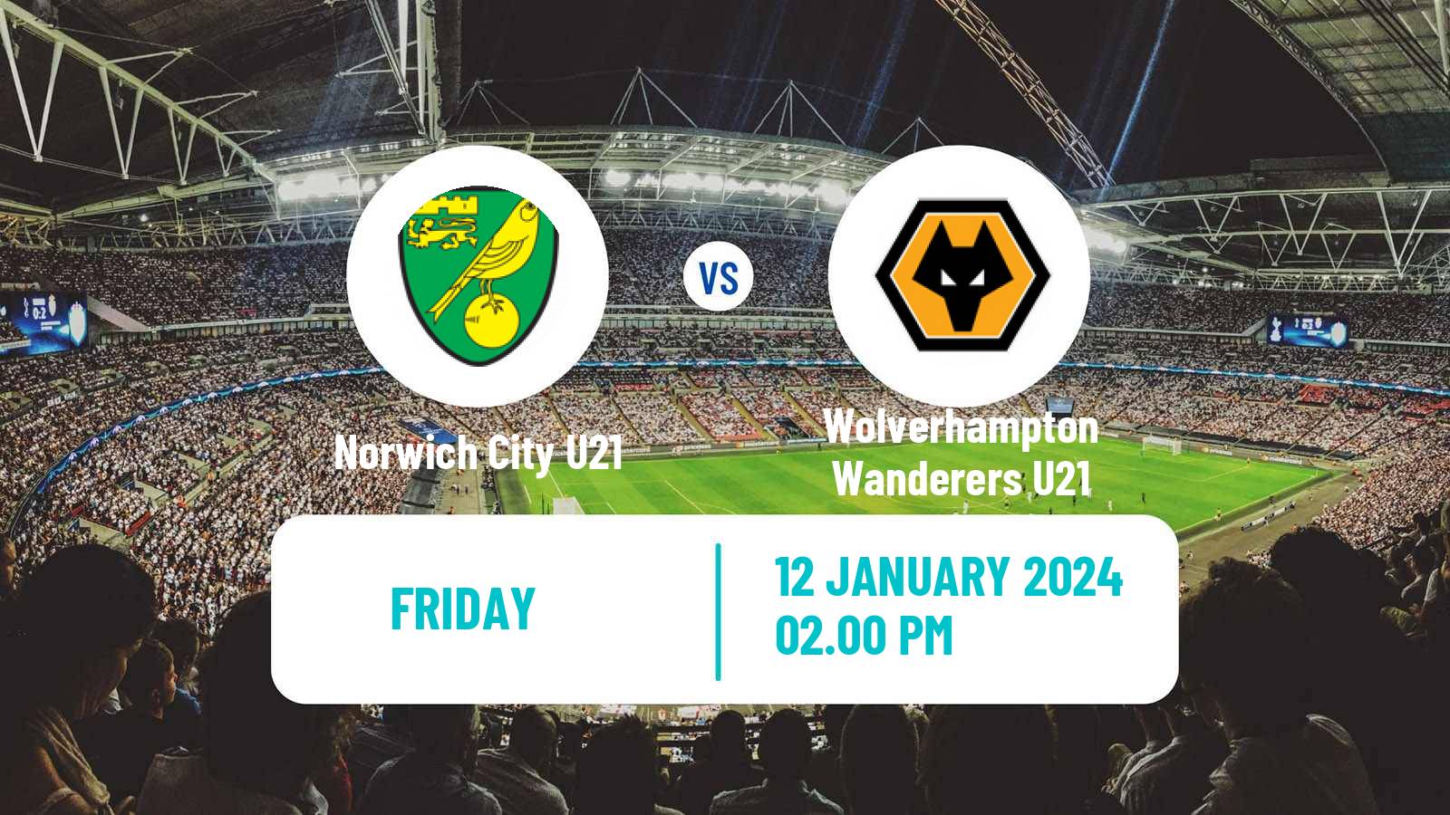 Soccer English Premier League 2 Norwich City U21 - Wolverhampton Wanderers U21