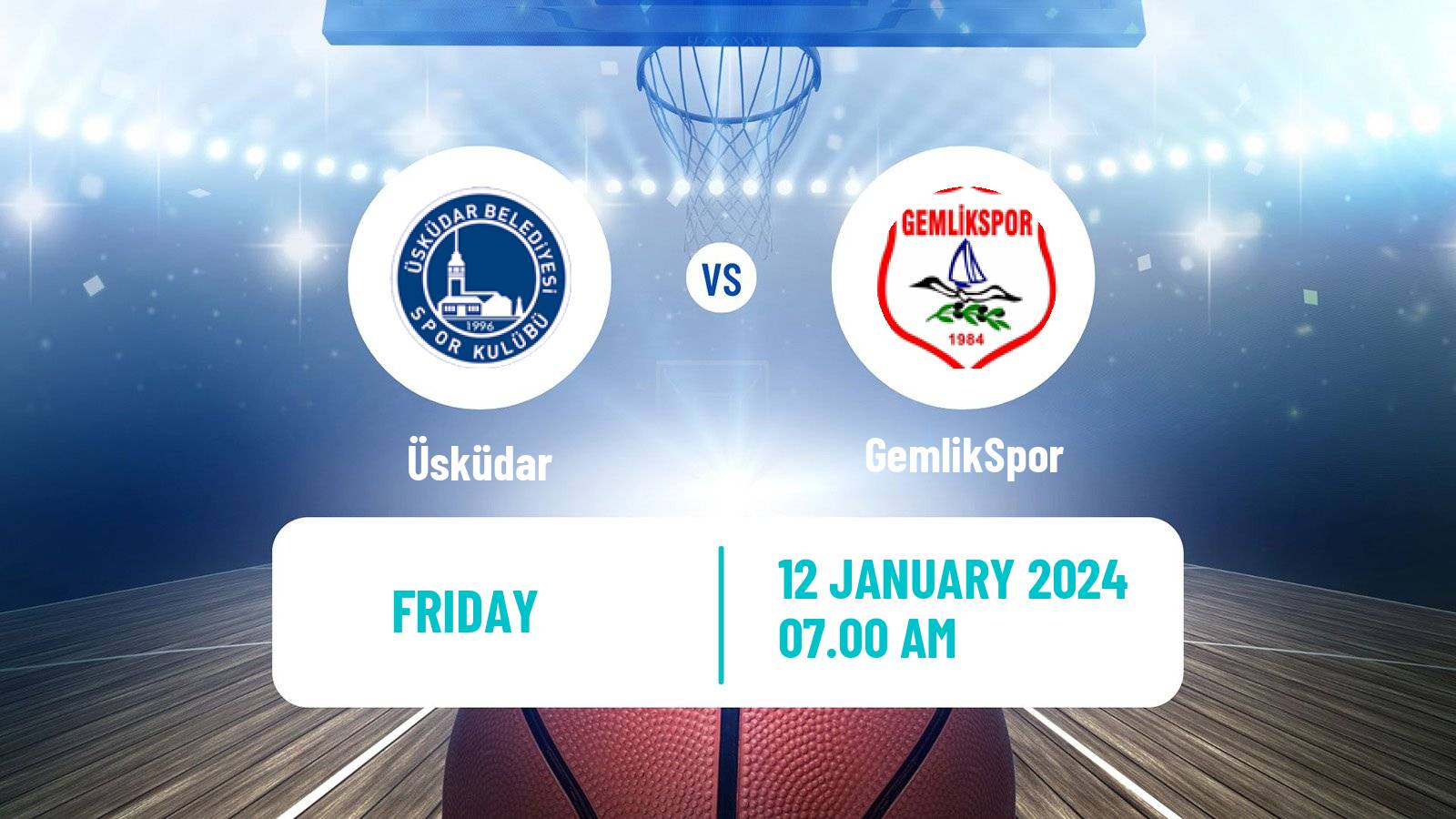 Basketball Turkish TB2L Üsküdar - GemlikSpor