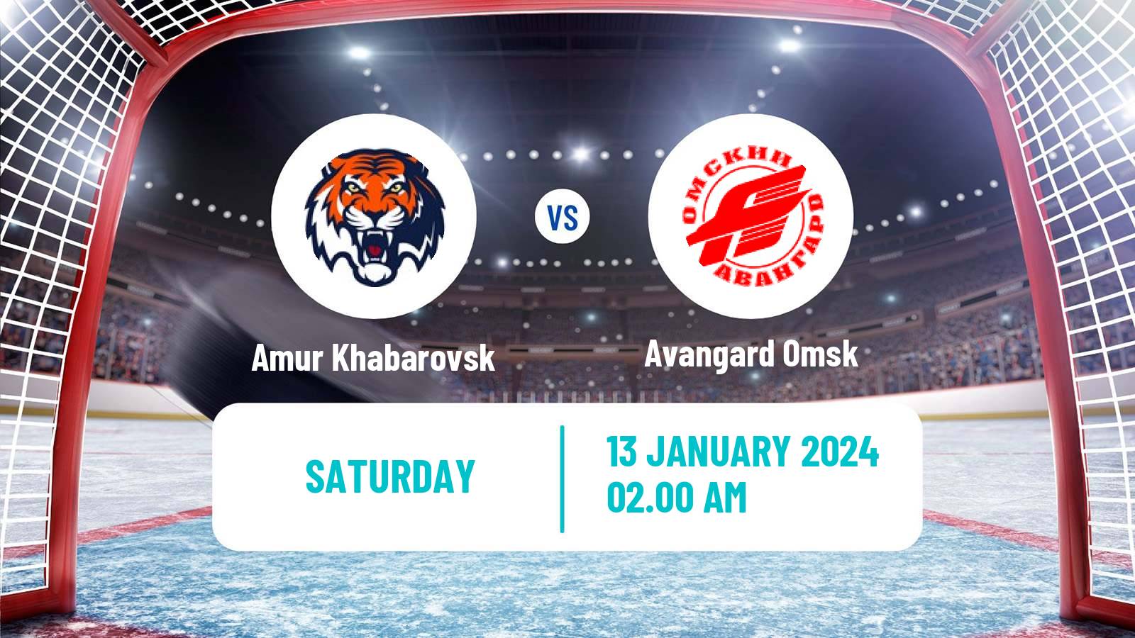 Hockey KHL Amur Khabarovsk - Avangard Omsk