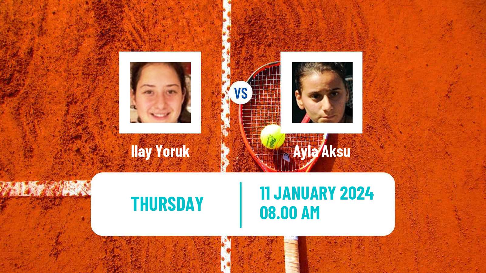 Tennis ITF W35 Antalya Women Ilay Yoruk - Ayla Aksu