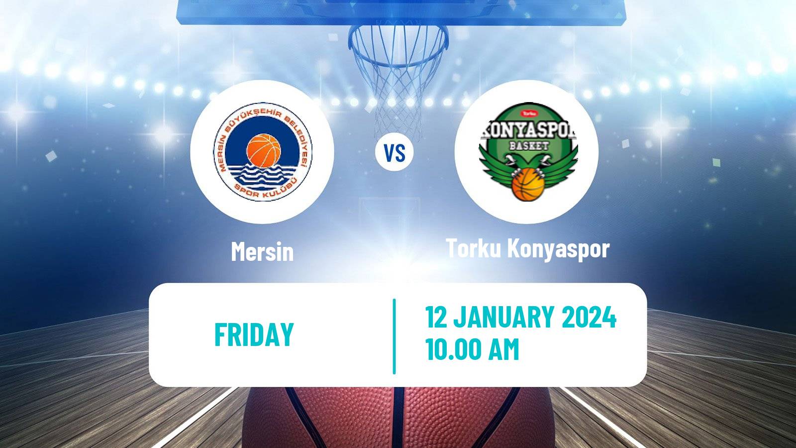 Basketball Turkish TBL Mersin - Torku Konyaspor