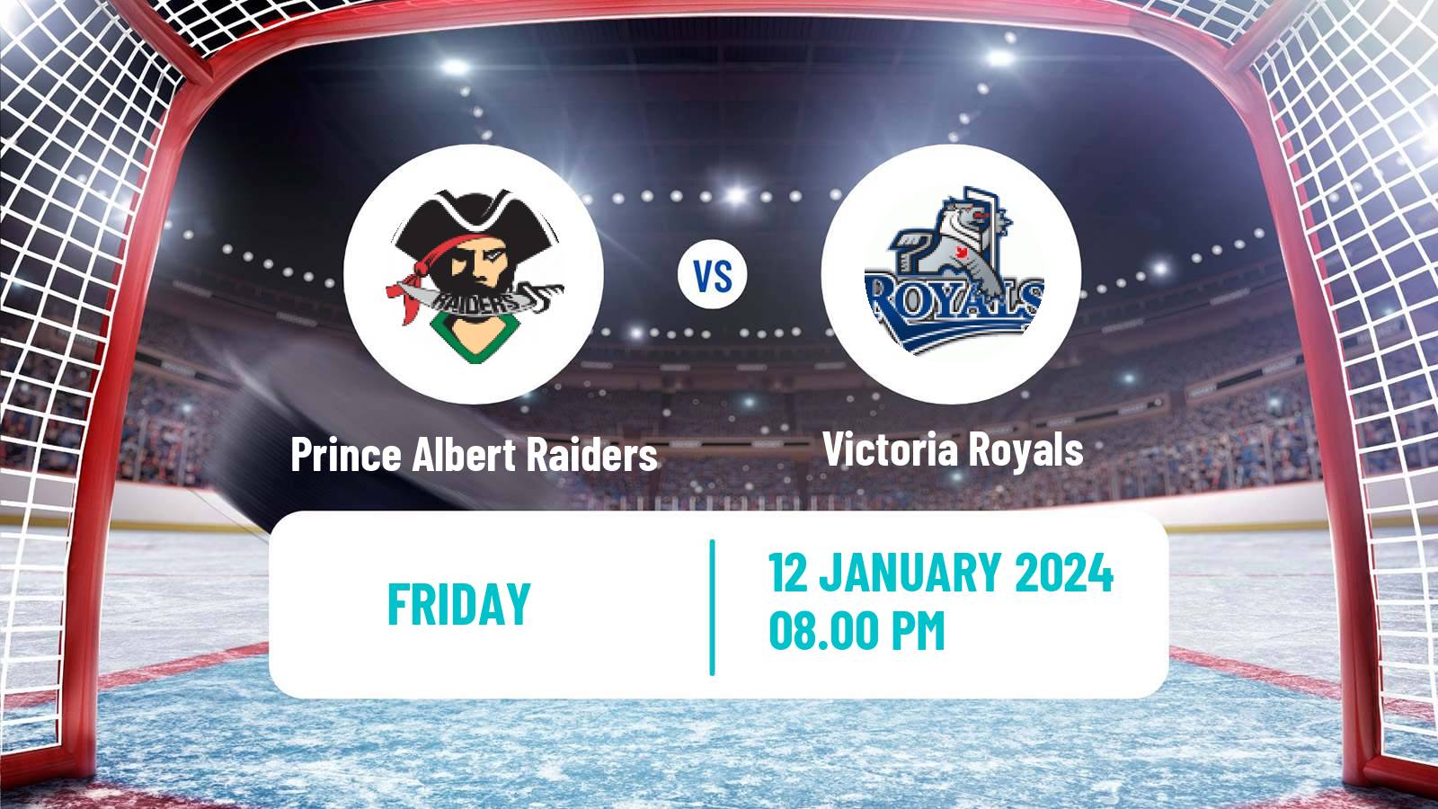 Hockey WHL Prince Albert Raiders - Victoria Royals