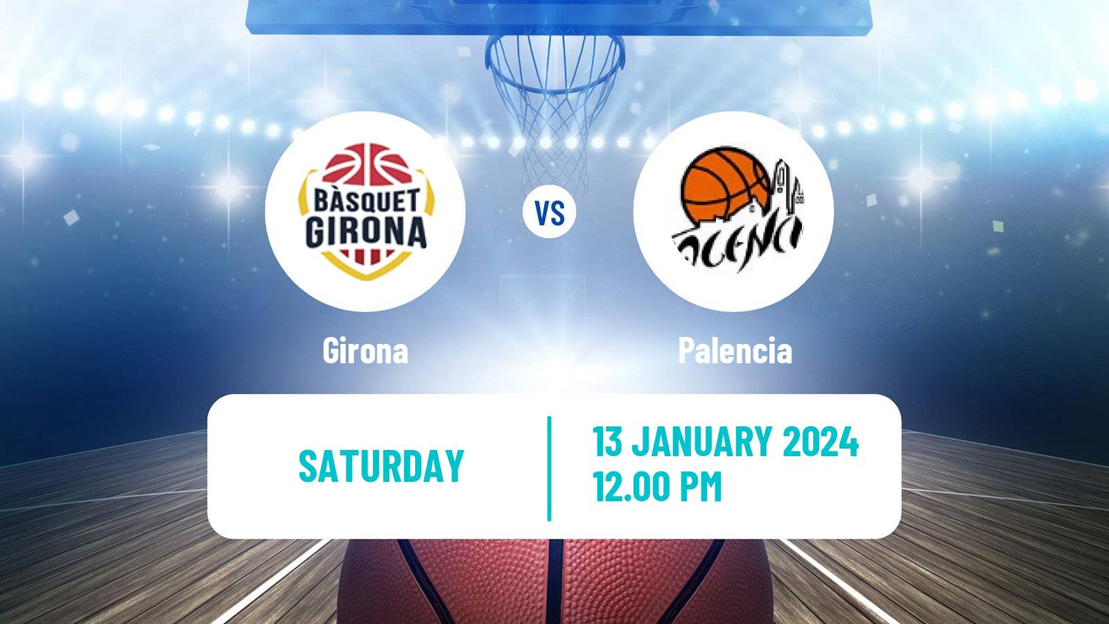 Basketball Spanish ACB League Girona - Palencia