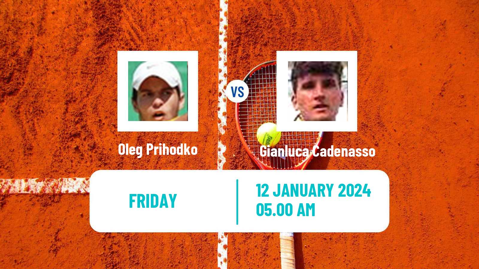 Tennis ITF M15 Kish Island 2 Men Oleg Prihodko - Gianluca Cadenasso