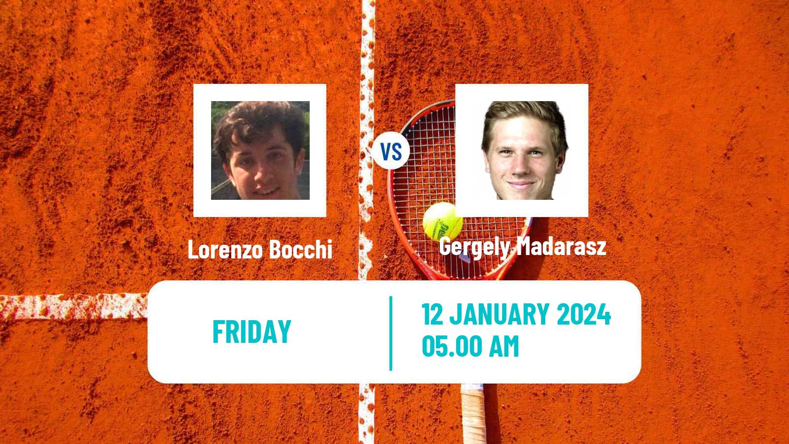 Tennis ITF M15 Kish Island 2 Men Lorenzo Bocchi - Gergely Madarasz