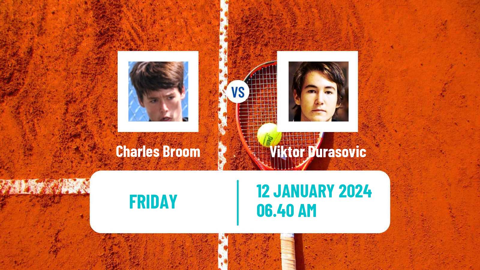 Tennis ITF M25 Loughborough Men Charles Broom - Viktor Durasovic