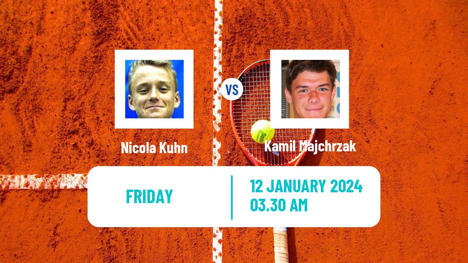 Tennis ITF M15 Monastir 2 Men Nicola Kuhn - Kamil Majchrzak