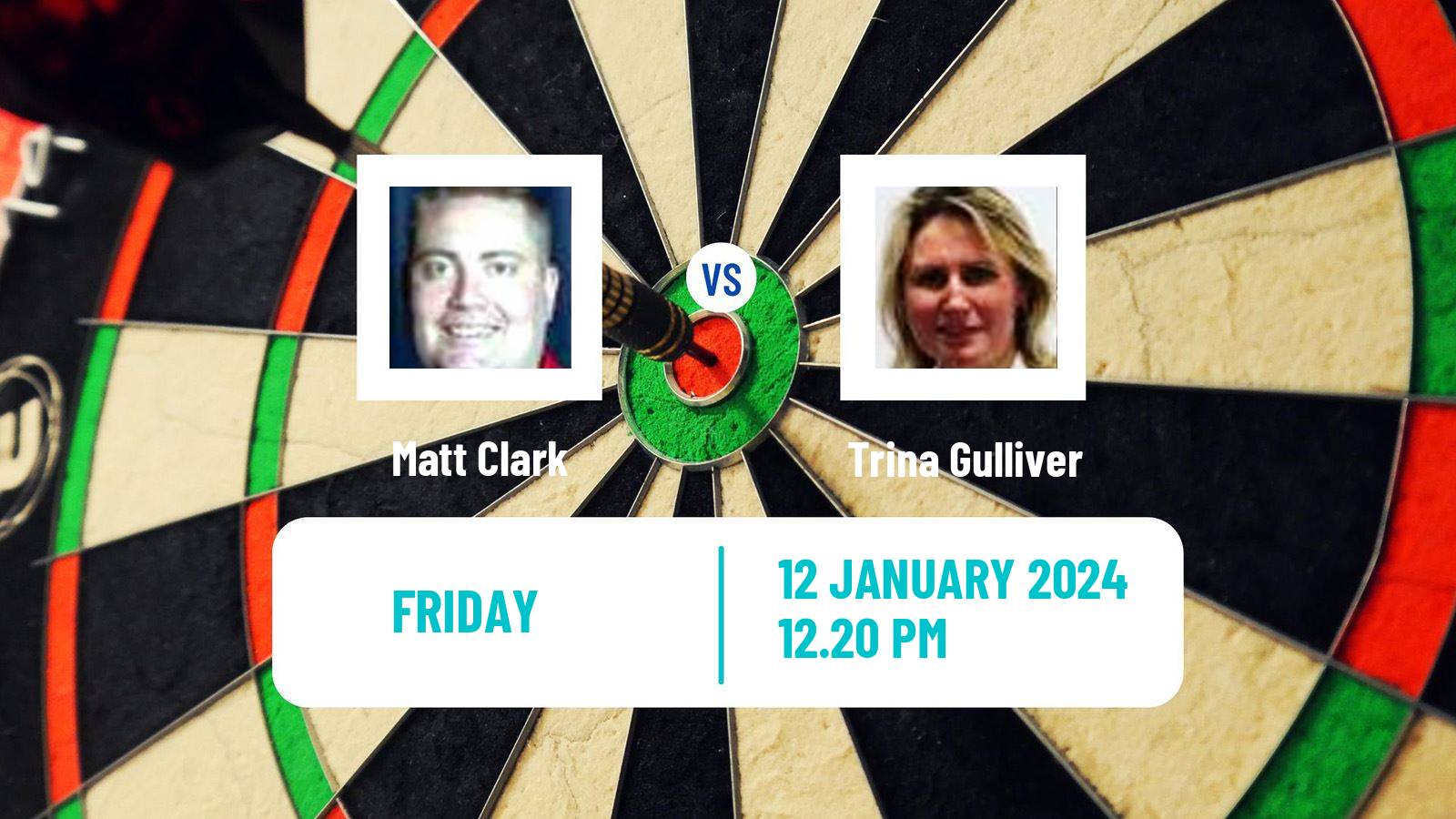 Darts Modus Super Series Matt Clark - Trina Gulliver