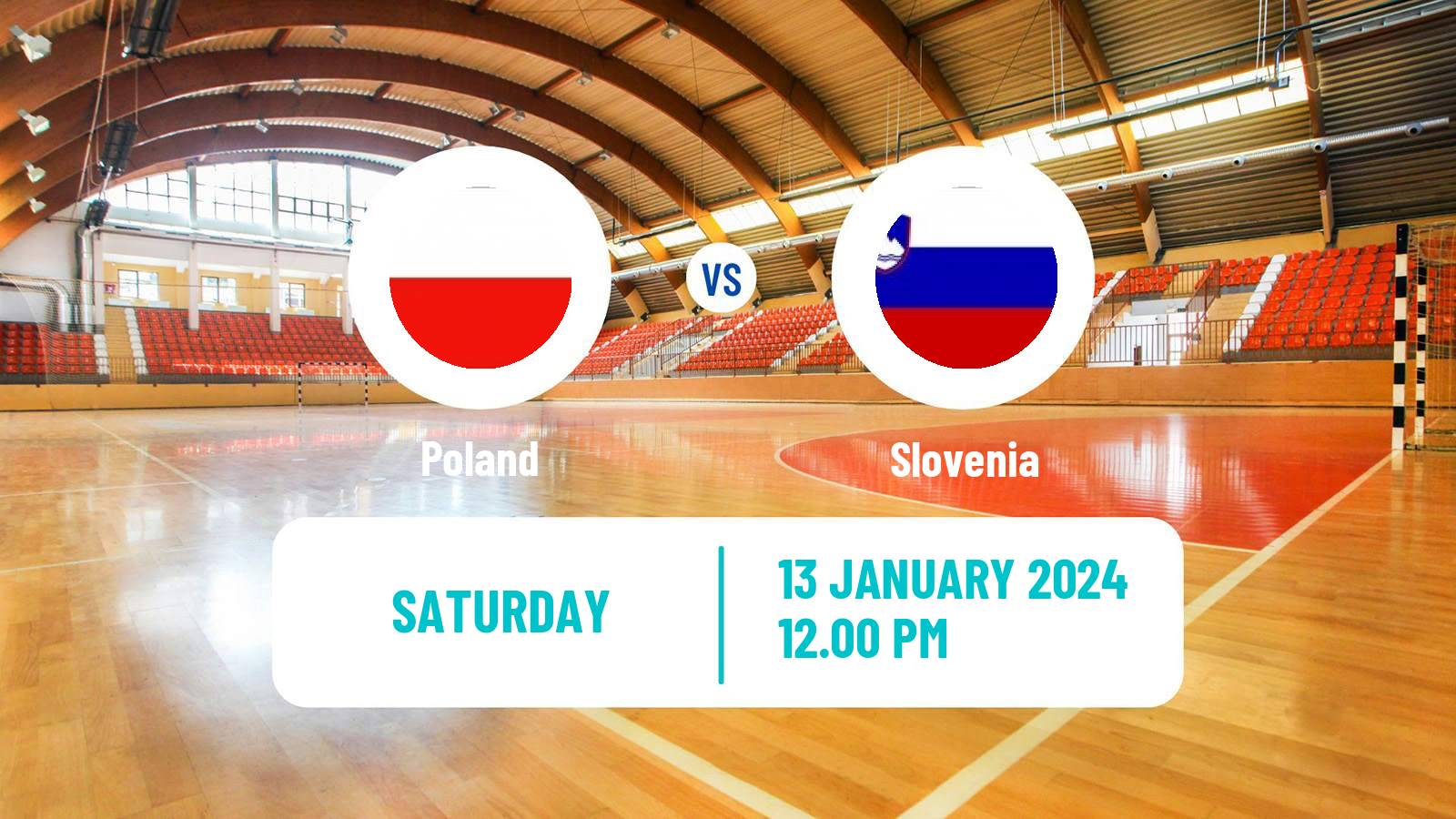 Handball Handball European Championship Poland - Slovenia