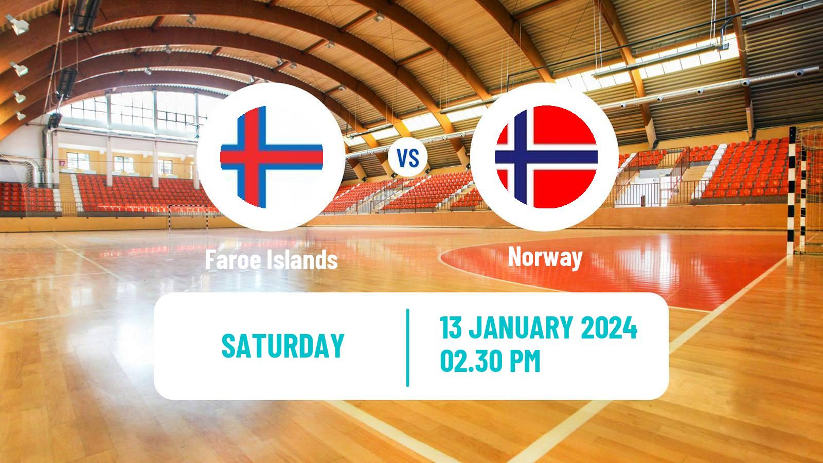 Handball Handball European Championship Faroe Islands - Norway
