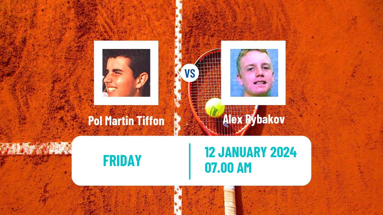 Tennis ITF M15 Manacor Men Pol Martin Tiffon - Alex Rybakov