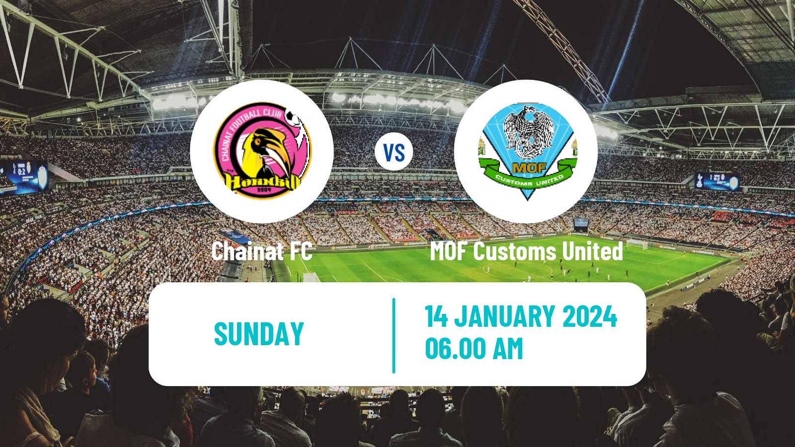 Soccer Thai League 2 Chainat - MOF Customs United