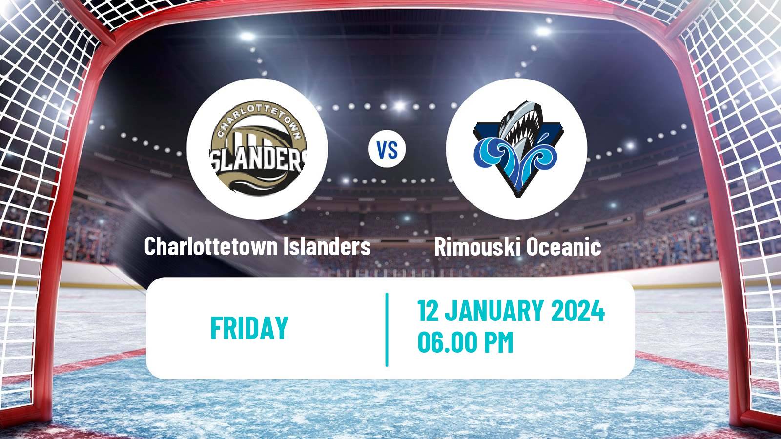 Hockey QMJHL Charlottetown Islanders - Rimouski Oceanic