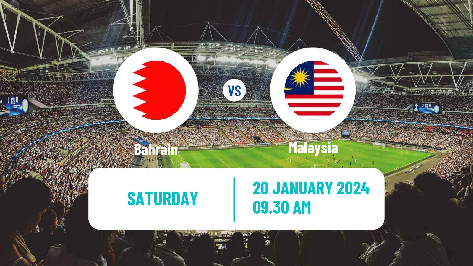 Soccer Asian Cup Bahrain - Malaysia