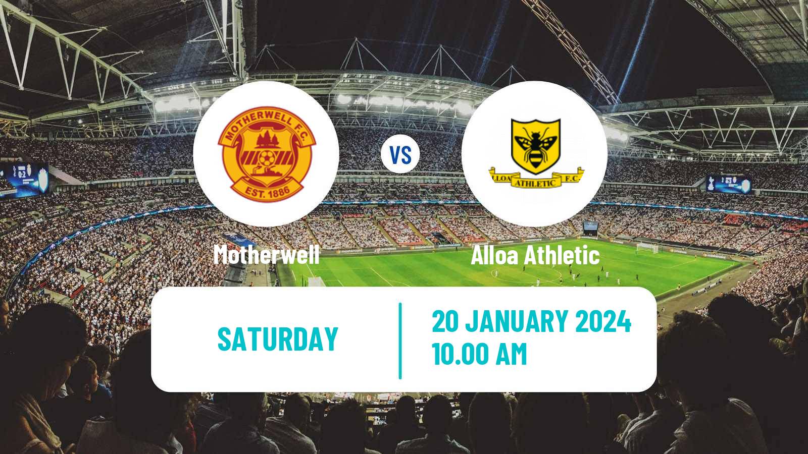 Soccer Scottish Cup Motherwell - Alloa Athletic
