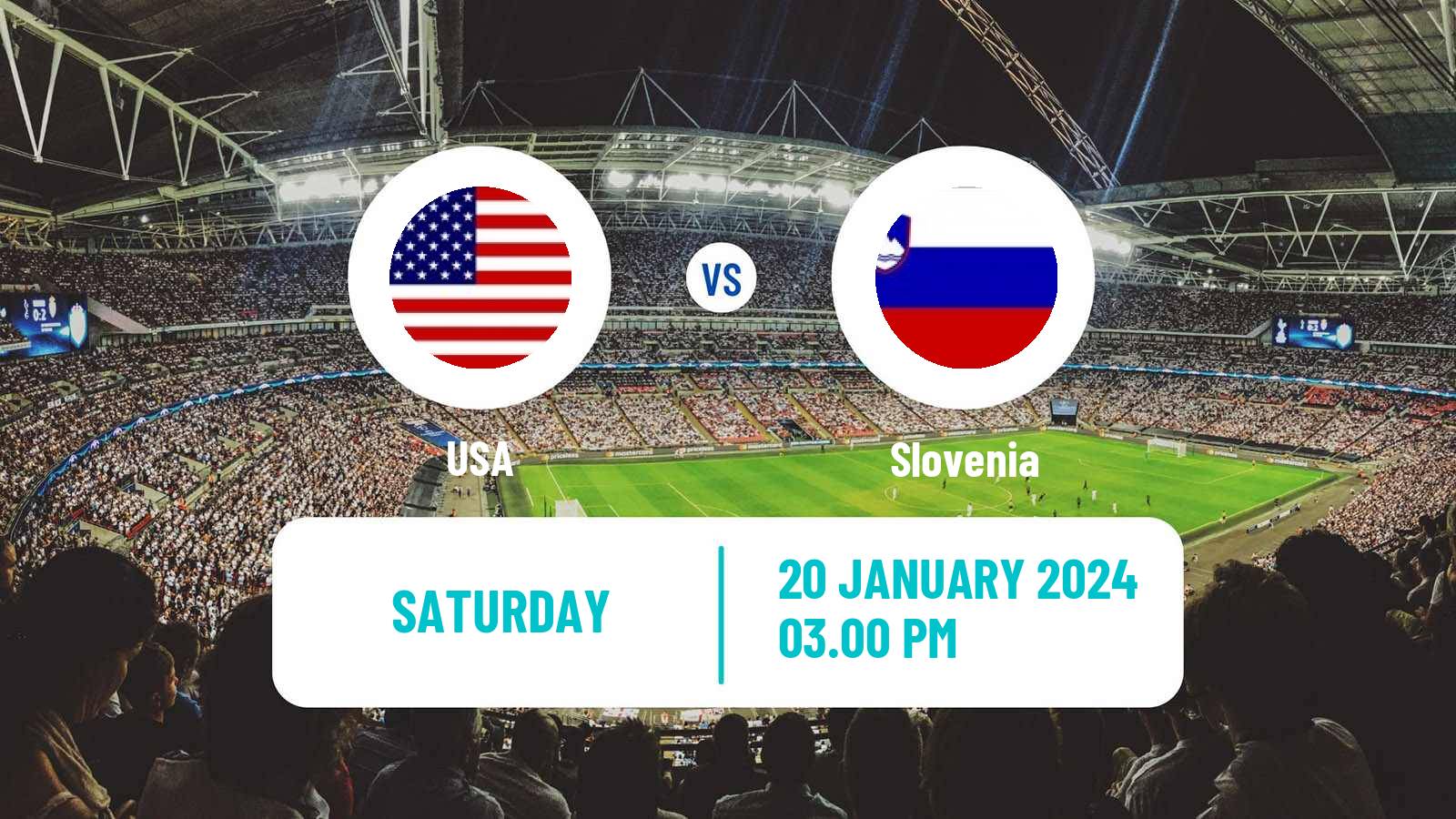 Soccer Friendly USA - Slovenia