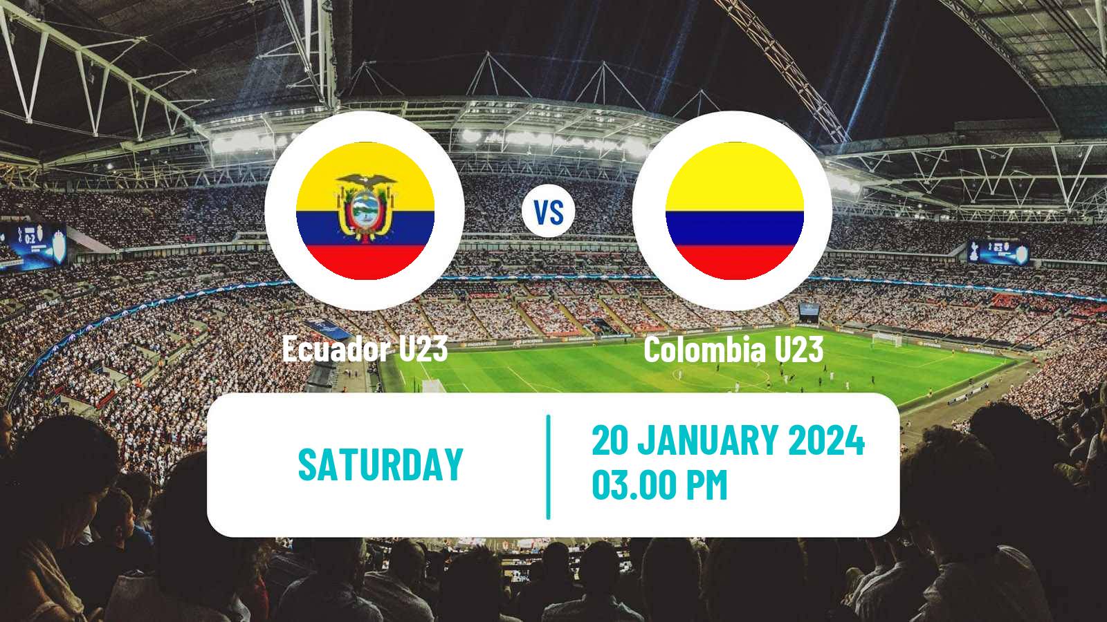 Soccer Olympic Games - Football Ecuador U23 - Colombia U23