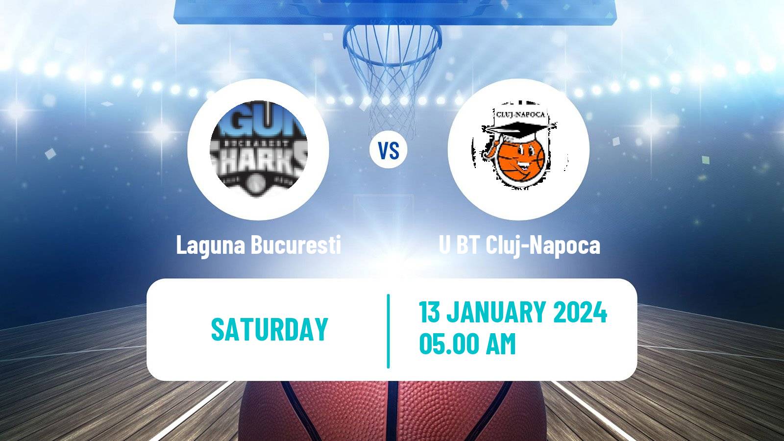 Basketball Romanian Divizia A Basketball Laguna Bucuresti - U BT Cluj-Napoca