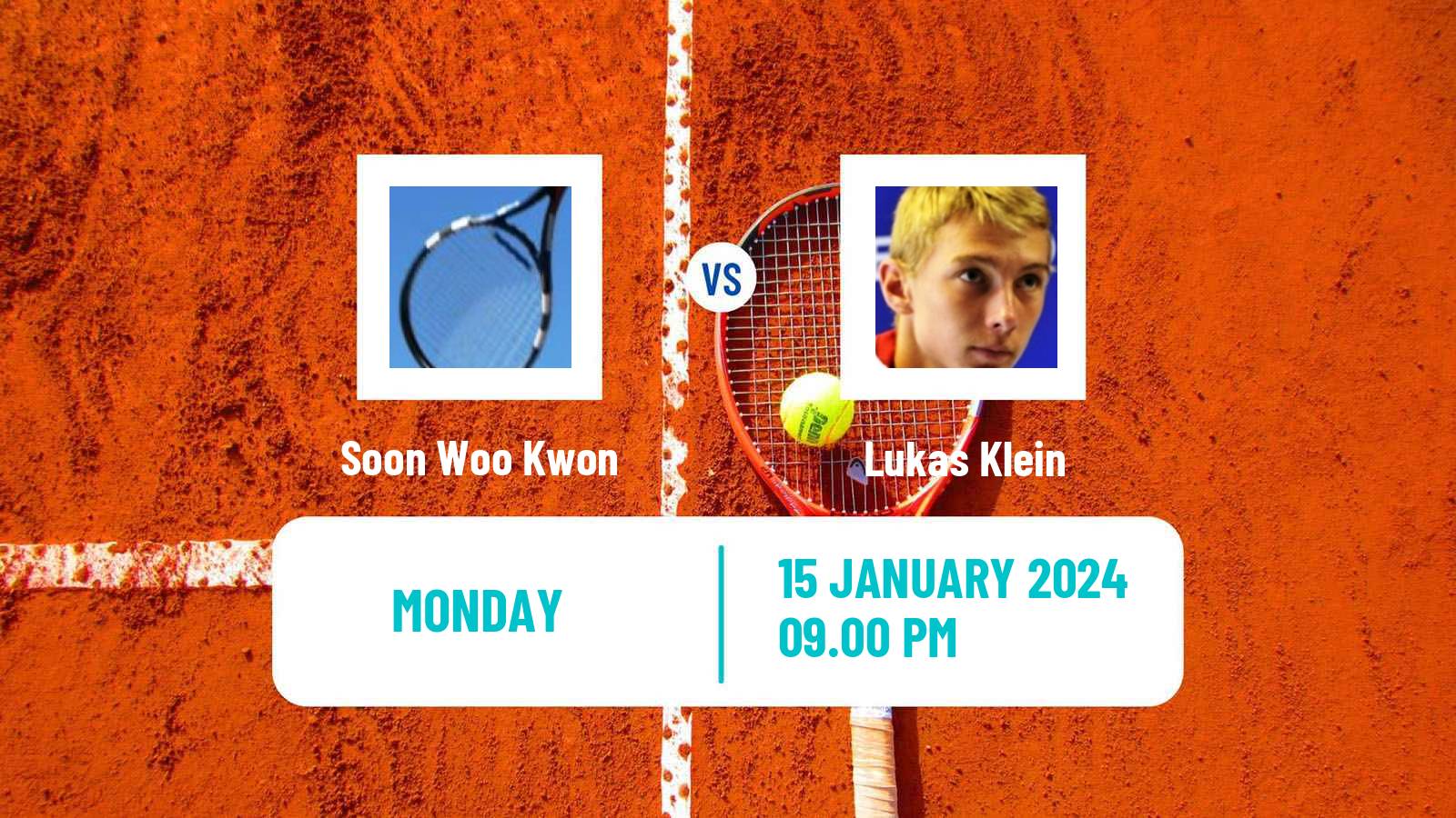Tennis ATP Australian Open Soon Woo Kwon - Lukas Klein