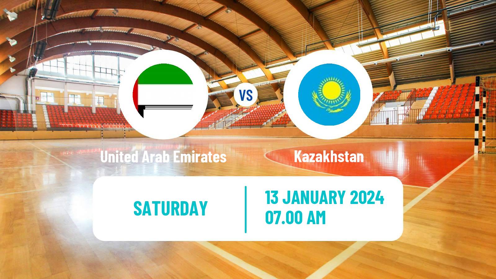 Handball Asian Championship Handball United Arab Emirates - Kazakhstan